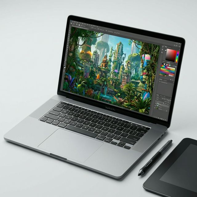 ¿Qué características debe tener una laptop para diseño gráfico y renderizado 3D?