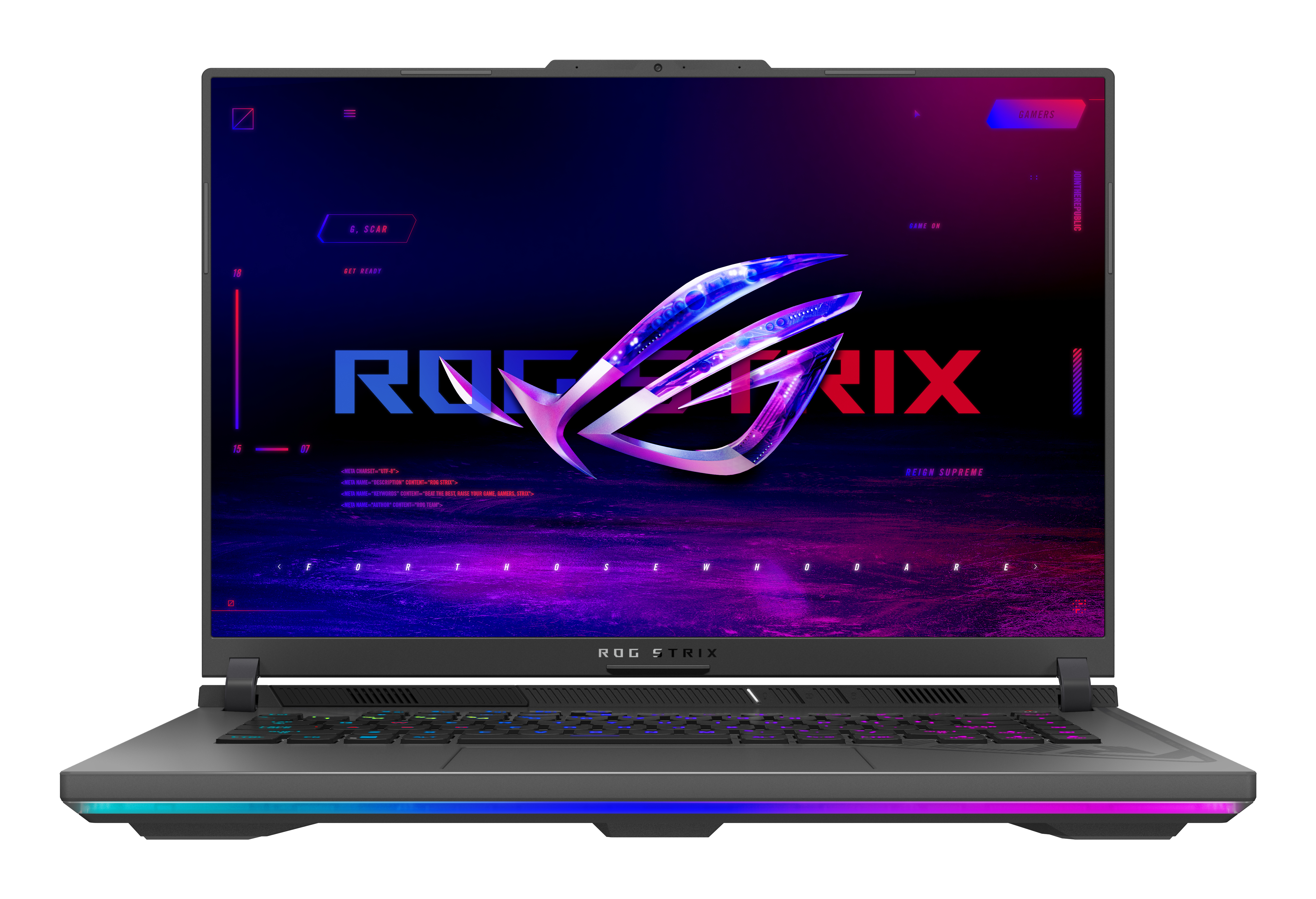 ASUS ASUS ROG Strix G16 G614JI-SS74 Intel® Core™ i7 i7-13650HX Portátil 40,6 cm (16") WUXGA 16 GB DDR5-SDRAM 1 TB SSD NVIDIA GeForce RTX 4070 Wi-Fi 6E (802.11ax) Windows 11 Home Gris